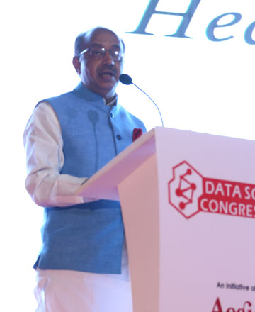 Hon’ble Minister Shri Vijay Goel — then Minister of State for Statistics & Programme Implementation, Government of India