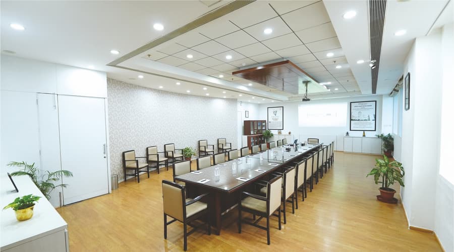 Board Room 2 at World Trade Center Mumbai, seats 30